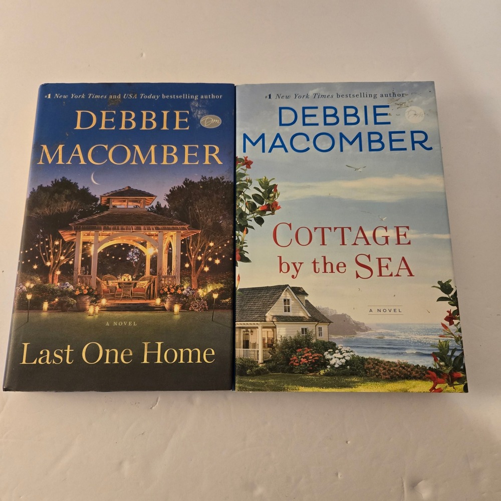 Debbie Macomber Novel Set 2 Books Blue Good Signed First Edition Hardcover